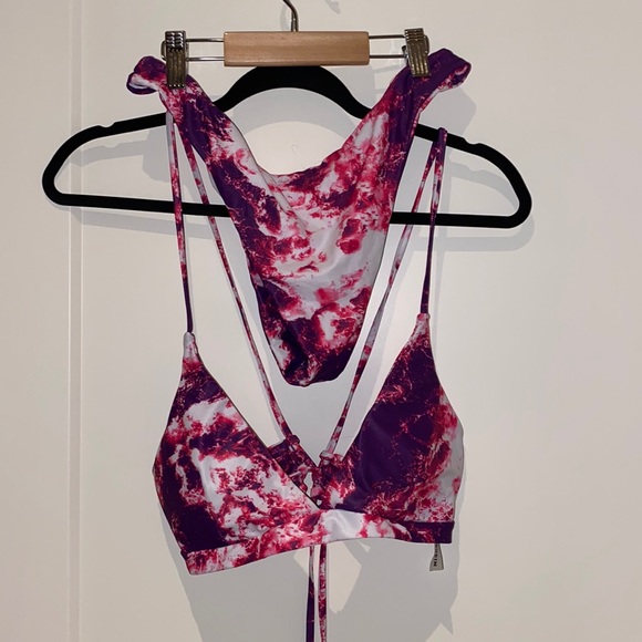 SHEIN Other - Shein Matching Pink/Purple/White Bikini - Size Medium